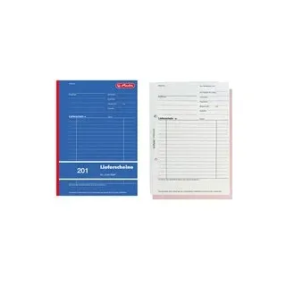 herlitz Lieferschein mit Empfangsschein Formularbuch 201, 1 St.