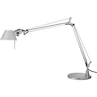 Tischleuchte Tolomeo Tavolo Artemide grau, Designer de Lucchi & Fassina, 123 cm