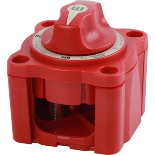 12V bis 48V Bootsbatterieschalter 300A Rot Power Cut Master für Wohnmobil Wohnwagen Wohnmobil LKW ATV UTV