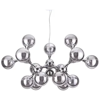Ideal Lux 1-flg. 60 cm grau transparent Glas Metall