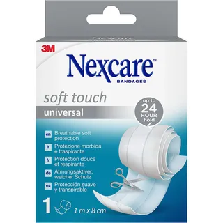 3M Nexcare Soft Touch Universal Pflaster 1 m x 8 cm 1 St.
