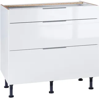 OPTIFIT Unterschrank Tara 90 x 58,4 x 87 cm Weiß
