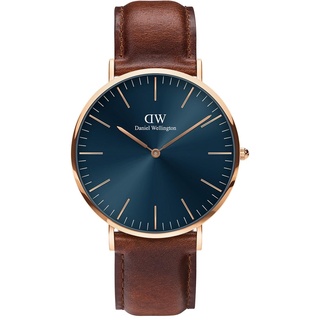 Daniel Wellington Classic Uhr 40mm Double Plated Stainless Steel (316L) Rose Gold