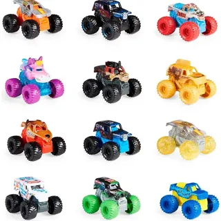 Monster Jam , offizieller Mini Mystery Monster Truck zum Sammeln (verschiedene Modelle), Maßstab 1:87, Monstertruck, 3 Jahr(e), Gemischte Farben - Bunt