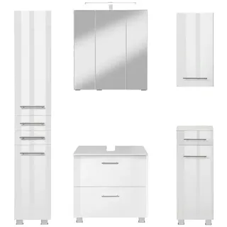 WELLTIME Trento 5-tlg. Weiß