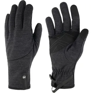 Buff Merino Fleece Handschuhe Schwarz S