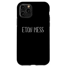 Hülle für iPhone 11 Pro Eton Mess Food Design für Männer, Frauen, Kinder, lustiges Eton Mess