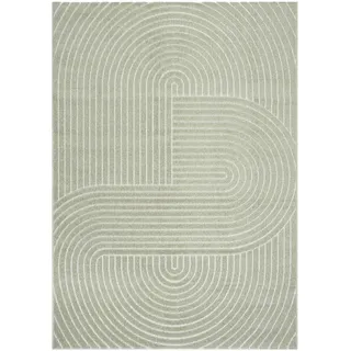 MERINOS Outdoorteppich , Olivgrün , Textil , Boho , rechteckig , 160x220 cm , ISO 9001, Bsci, Oeko-Tex® Standard 100 , für Fußbodenheizung geeignet, in verschiedenen Größen erhältlich, pflegeleicht, leicht zusammenrollbar , Teppiche und Böden, Teppiche, 