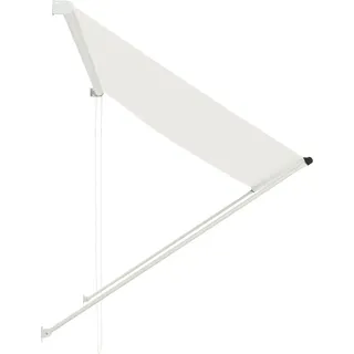 vidaXL Einziehbare Markise 200×150 cm Creme - Creme