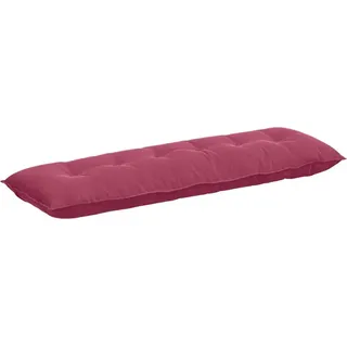 vidaXL Rückenkissen Weinrot 160 x 50 cm Cordstoff - Rot