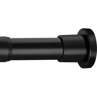 Green Harmony Gardinenstangen ohne Bohren 73-194 cm schwarz für Duschvorhang-Türvorhang-Garderobe-Badezimmer-Duschvorhangstange mit Befestigungsmaterial Gardinenstange ohne Bohren 300cm
