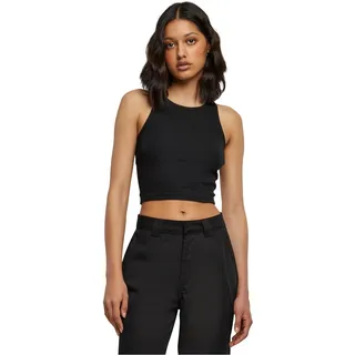 Urban Classics Damen Top Cropped Rib Top, Geripptes Top für Frauen, kurz geschnitten, Slim Fit, erhältlich in vielen Farbvarianten, Größen XS-5XL