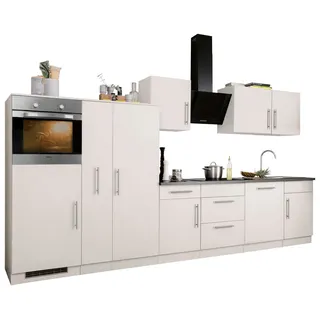 WIHO KÜCHEN Küchenzeile Cali 360 cm beige