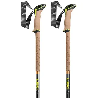 Leki Sherpa 110-145 cm dark anthracite-copper-neonyellow
