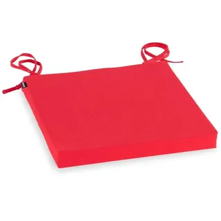 H.O.C.K. Sitzkissen 40 x 40 x 4 cm rot 2 St.