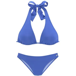 LASCANA Triangel-Bikini Damen royalblau Gr.34 Cup C/D
