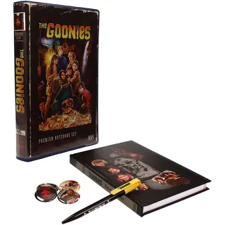 SD Toys The Goonies 6-Piece Stationery Set VHS, Mehrfarbig, Taglia unica, Sterne und Streifen