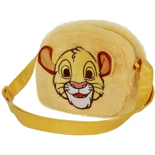 Disney König der Löwen Sit-Plush Mini Umhängetasche Gelb