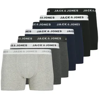 JACK & JONES Male Trunks 7 PACK Herren »Boxershort