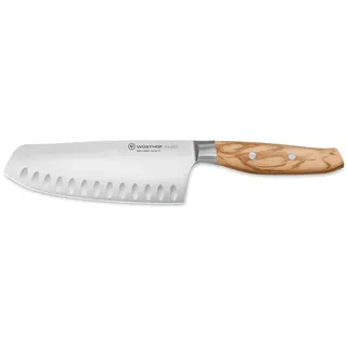 Wüsthof Amici Santoku 17 cm unbestückt Braun/Silber