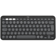 Bild Pebble Keys 2 K380S Graphite - Minimalistische kabellose Tastatur