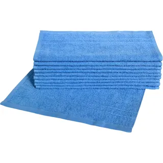 Dyckhoff Kristall Waschhandschuh 30 x 30 cm blau