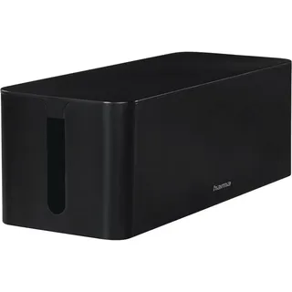 Hama Kabelbox 40,6 x 15,6 x 13,5 cm 14-tlg. schwarz