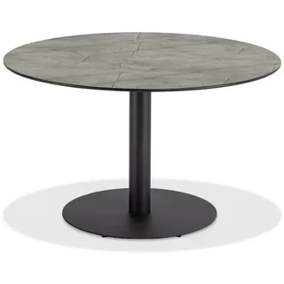 Klapptisch Bistro anthrazit rund - 70 cm rund HPL Pesaro Marble