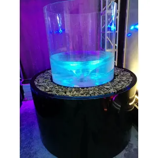 Wirbel Tornado Blase Brunnen Teich Wasserspiel Outdoor Laden Luxus Ausstellung - Transparent