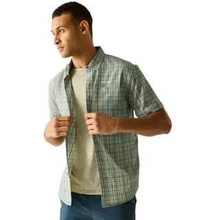 Regatta Begarno Kurzarmhemd - Arctic Check - 3XL