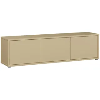 Forte Alice Springs Lowboard 154,2 cm Buttergelb Spanplatte