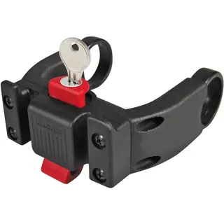 KLICKfix Lenkeradapter E mit Schloss, Adapter, schwarz, One Size