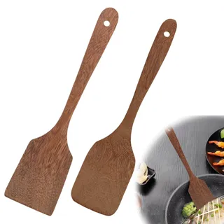 neutypechic Pfannenwender Holz 2 Stück