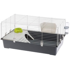 Ferplast Cavie Käfig für Meerschweinchen und Kaninchen, Haustierkäfig mit allem Zubehör, um Ihnen den Einstieg zu erleichtern
