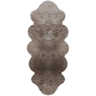 Heitmann-Felle Heitmann Felle »Doppel-Lammfell - Premium Qualität« fellförmig 70 mm Höhe echtes Austral. Lammfell, besonders weich, auch ideal als Bettvorleger,