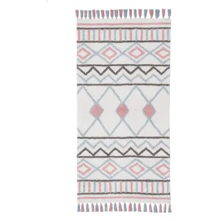 Kinderteppich 175 x 90 cm Baumwolle