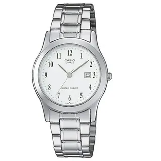 Casio Ltp-1141pa-7beg Damenuhr - Silver / White - One Size