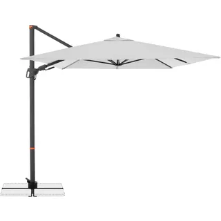 Doppler Ampelschirm 320 x 240 cm Hellgrau