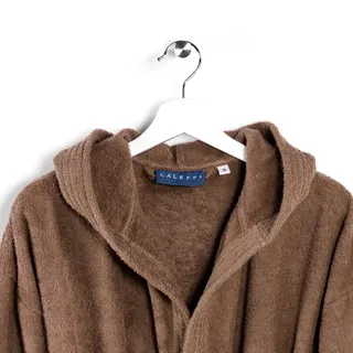 Caleffi - Minorca - Bademantel Herren - Bademantel Damen, Morgenmantel Damen – Flauschiger Damen-Morgenmantel aus Frottee und Herren-Modell aus weicher Baumwolle – ideal für Sie und Ihn