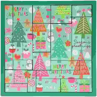 ZMILE Cosmetics Beauty Make-Up Adventskalender Puzzle Pinetrees
