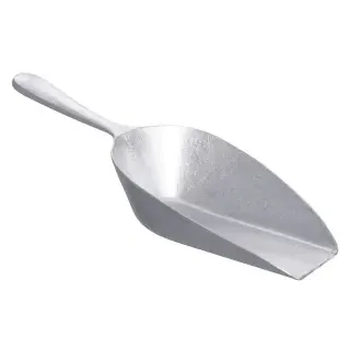 SCHNEIDER Mehl- und Gewürzschaufel, Aluminium, Praktisch, hygienisch und handlich im Gebrauch, Länge: 265 mm, 285 ml