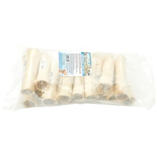 Arquivet Büffelknochen gefüllt mit Lederstäbchen – 16 cm – 20 Stück – 4.600 g – Leckerli für Hunde
