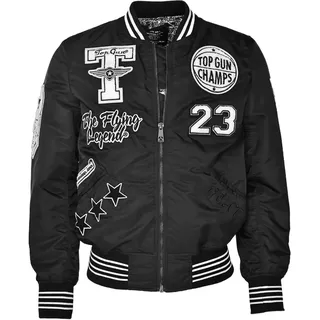 Top Gun Bomberjacke schwarz 2XL