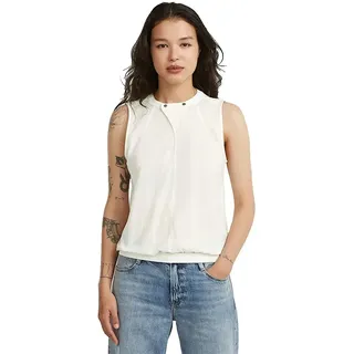 G-star D29039-e522 Regular Fit Ärmelloses Hemd - Milk - XL