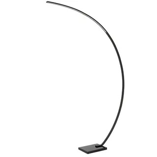Lucide Bogenleuchte , Schwarz , Metall , 22x192x140.4 cm , RoHS, Reach, Europäischer Sicherheitsstandard , mit Schalter , Lampen & Leuchten, Leuchtenserien