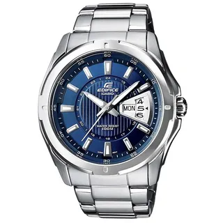Casio EDIFICE Analog Edelstahl 44,8 mm EF-129D-2AVEF