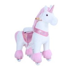 PonyCycle® Pink Unicorn mit Bremse - groß