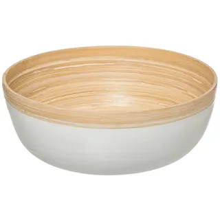5five - salatschüssel d30cm "modern color" weiß