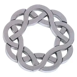Cast Puzzle Coaster - Metallpuzzle - Level 4