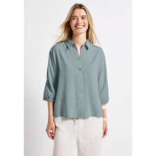 STREET ONE Damen 3411823 Dolman Hemdbluse Arona Blue, 38